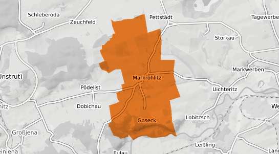 Mietspiegelkarte Goseck