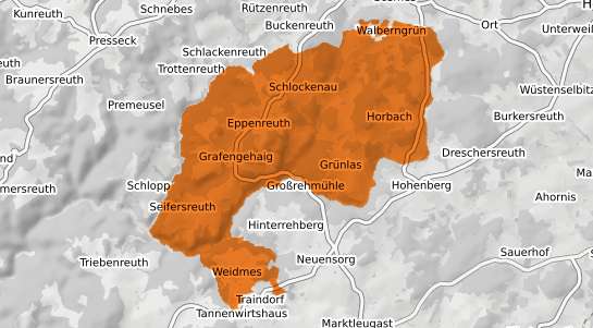 Mietspiegelkarte Grafengehaig