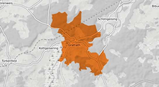 Mietspiegelkarte Grafrath Amper