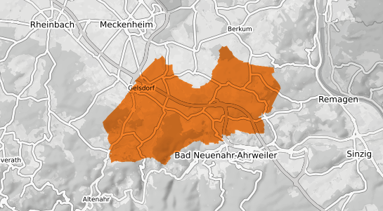 Mietspiegelkarte Grafschaft b. Bad Neuenahr-Ahrweiler