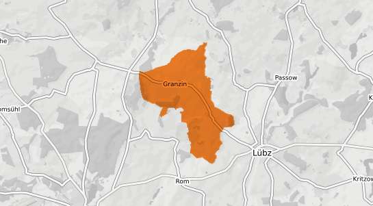 Mietspiegelkarte Granzin b. Luebz