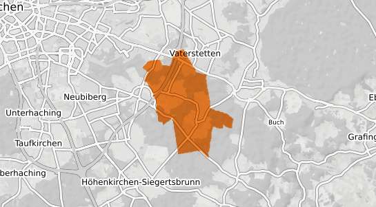 Mietspiegelkarte Grasbrunn