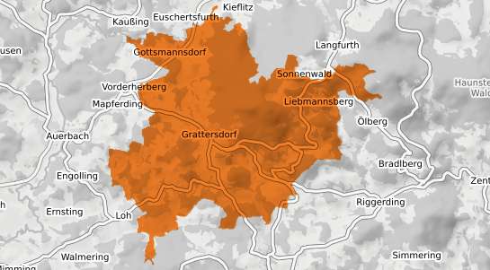 Mietspiegelkarte Grattersdorf