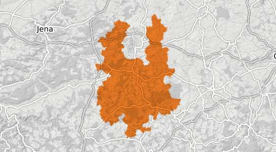 Mietspiegelkarte Greiz