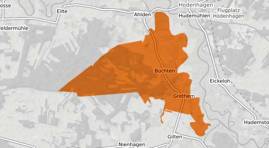 Mietspiegelkarte Grethem