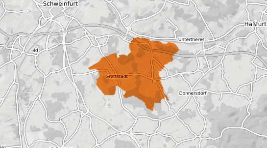 Mietspiegelkarte Grettstadt