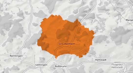 Mietspiegelkarte Greussenheim