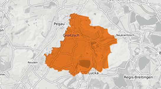 Mietspiegelkarte Groitzsch b. Pegau