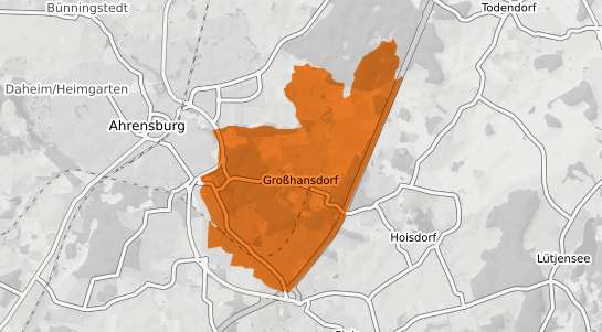 Mietspiegelkarte Grosshansdorf