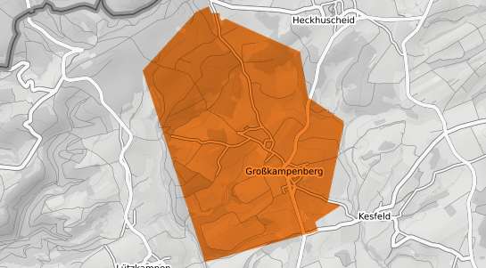 Mietspiegelkarte Grosskampenberg