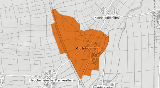 Mietspiegelkarte Grossniedesheim