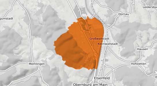 Mietspiegelkarte Grosswallstadt