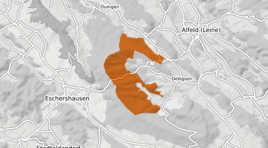 Mietspiegelkarte Gruenenplan Flecken Delligsen