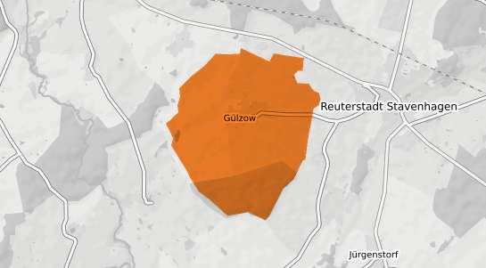 Mietspiegelkarte Guelzow b. Malchin