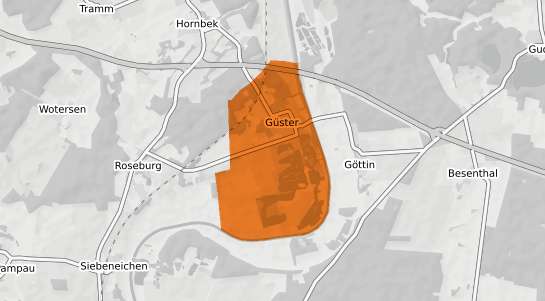 Mietspiegelkarte Guester
