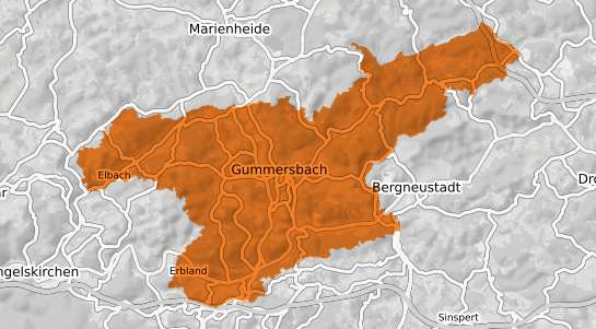 Mietspiegelkarte Gummersbach