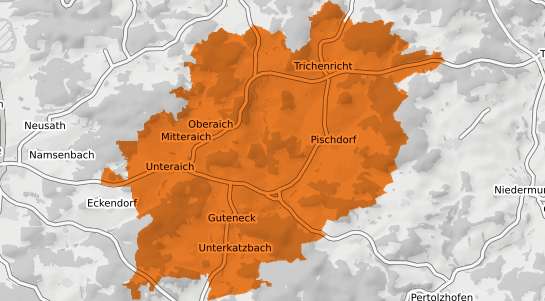 Mietspiegelkarte Guteneck Oberpfalz