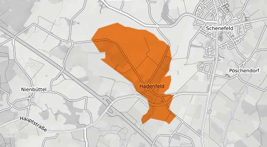 Mietspiegelkarte Hadenfeld