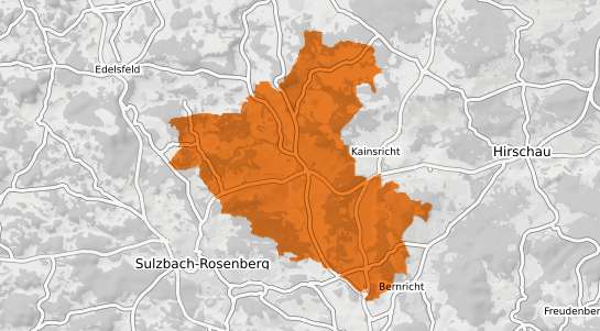 Mietspiegelkarte Hahnbach Oberpfalz