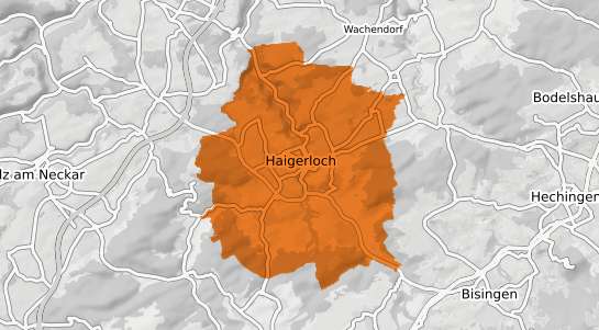 Mietspiegelkarte Haigerloch