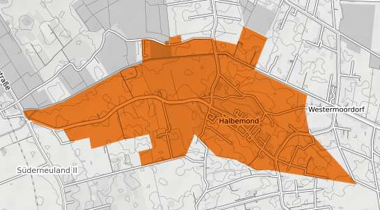 Mietspiegelkarte Halbemond