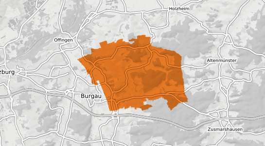 Mietspiegelkarte Haldenwang Kr. Guenzburg