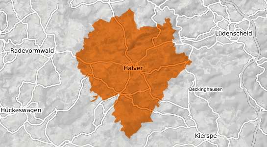 Mietspiegelkarte Halver
