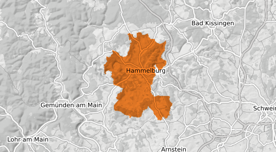 Mietspiegelkarte Hammelburg