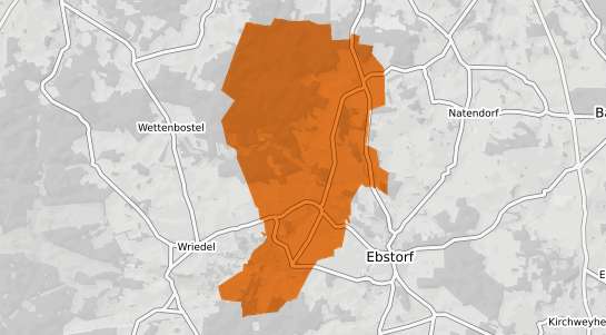 Mietspiegelkarte Hanstedt Nordheide