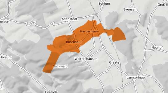 Mietspiegelkarte Harbarnsen