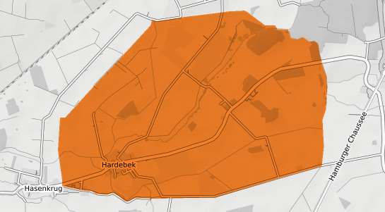 Mietspiegelkarte Hardebek