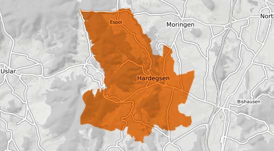 Mietspiegelkarte Hardegsen
