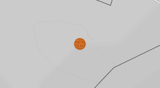 Mietspiegelkarte Harres Gem. Hettenshausen