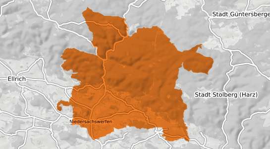 Mietspiegelkarte Harztor