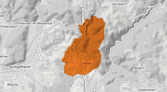 Mietspiegelkarte Hasel