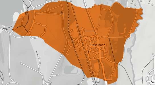 Mietspiegelkarte Haselbach b. Mitterfels