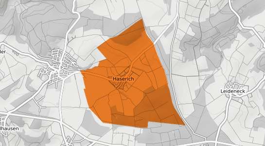 Mietspiegelkarte Haserich