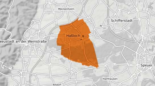 Mietspiegelkarte Hassloch Pfalz