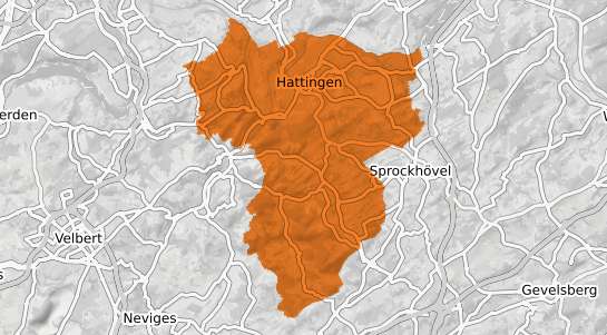 Mietspiegelkarte Hattingen Ruhr