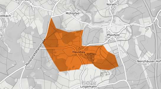 Mietspiegelkarte Hausbay