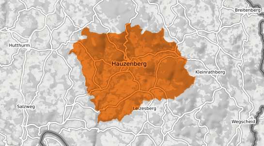 Mietspiegelkarte Hauzenberg Niederbayern