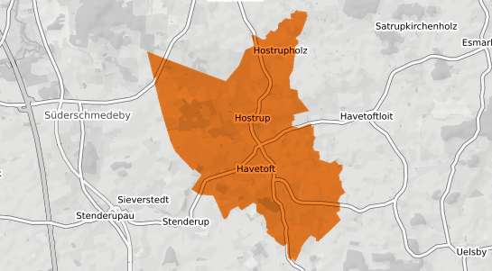 Mietspiegelkarte Havetoft