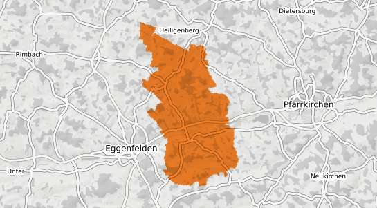 Mietspiegelkarte Hebertsfelden