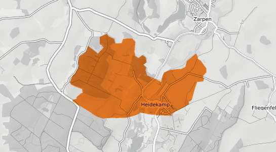 Mietspiegelkarte Heidekamp