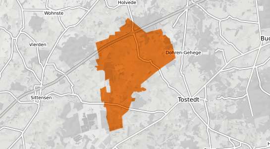 Mietspiegelkarte Heidenau Nordheide