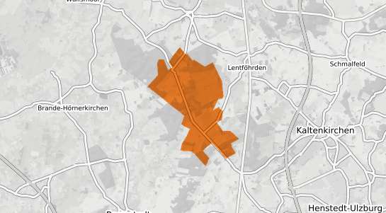 Mietspiegelkarte Heidmoor Holstein