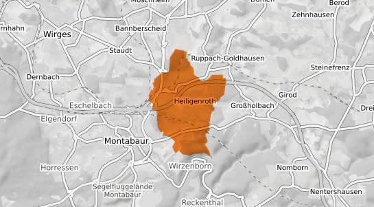 Mietspiegelkarte Heiligenroth