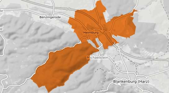Mietspiegelkarte Heimburg