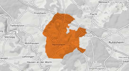 Mietspiegelkarte Heimsheim