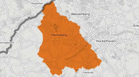 Mietspiegelkarte Heinsberg Rheinland